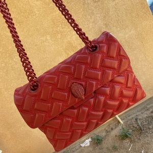 Red Kurt Geiger purse /sold